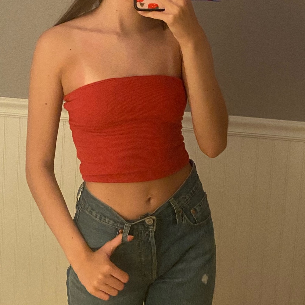 Brandy Melville Red tube top